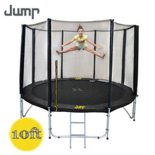 Load image into Gallery viewer, 10ft Jump Trampoline with Net &amp; Ladder
