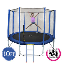 Load image into Gallery viewer, 10ft Premier Trampoline With Net &amp; Ladder
