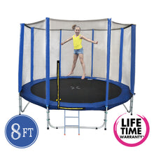 Load image into Gallery viewer, 8ft Premier Trampoline with Net &amp; Ladder
