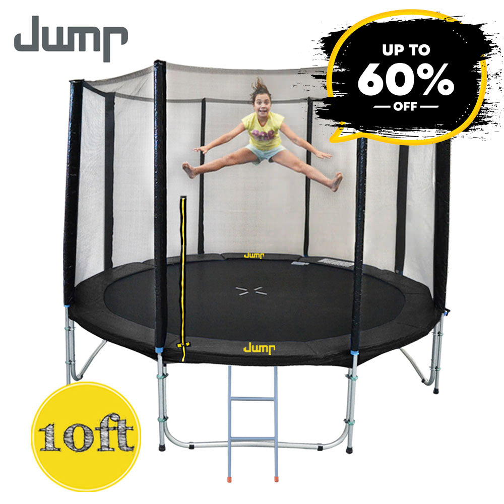 10ft Jump Trampoline with Net & Ladder